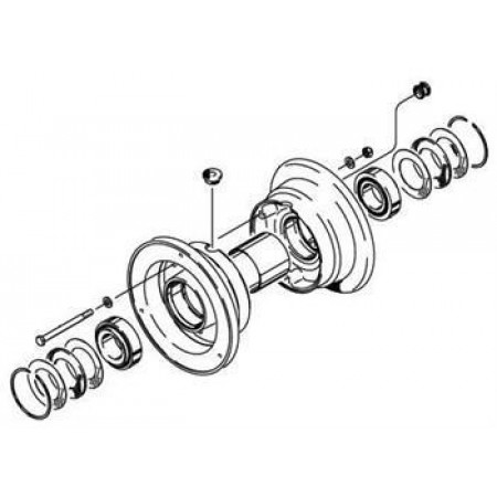 CLEVELAND 500 X 5 NOSE WHEEL 40-77A 40-77A