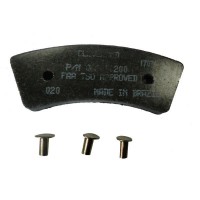 CLEVELAND 66-112 ORGANIC BRAKE LINING 066-11200