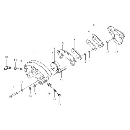 CLEVELAND BRAKE ASSEMBLY 30-52N 30-52N
