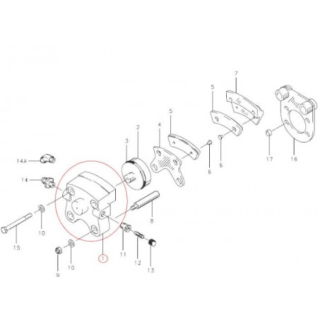 CLEVELAND BRAKE CYLINDER ASSEMBLY ONLY 091-11900 091-11900