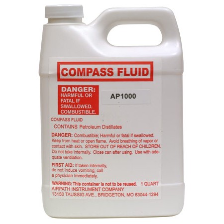 Compass Fluid, 1 qt + hazard AP 1QT FLUID