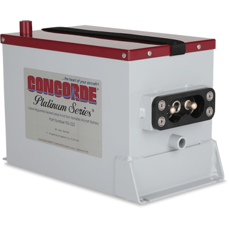 Concorde Corp Aviation Vrla Battery RG-222