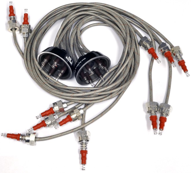 Continental 6-Cyl Ignition Harness for Slick 6210/80 & 6310/80 Mags with 3/4-20 Plugs SLK M2381