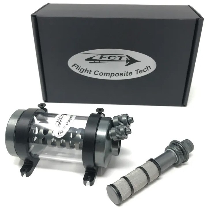 Cylinder Uat, 100ml Air Trap, by Flight Composite Tech Fcpt UAT-CLEAR1