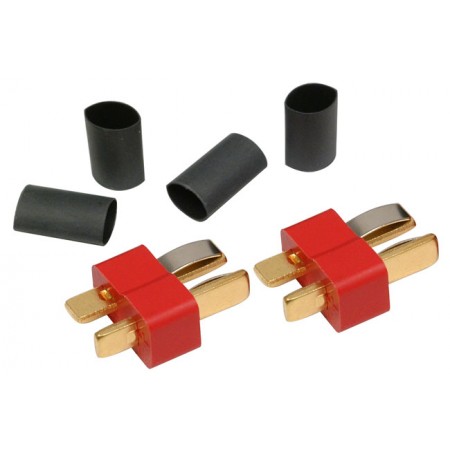 Deans Male Ultra Plug Connectors, 2 Pack DEAN MALE PLUG