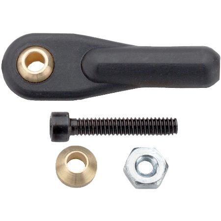 Du-Bro 2-56 Ball Link, Black DUB 367