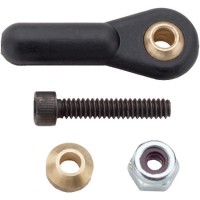 Du-Bro Heavy Duty 4-40 Ball Link, Black, 2 pack DUB 2262