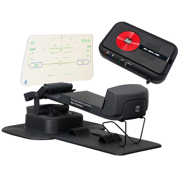 DUALAV XHUD1000 HEADS UP DISPLAY & XGPS190D BUNDLE XGPS COMBO PROMO