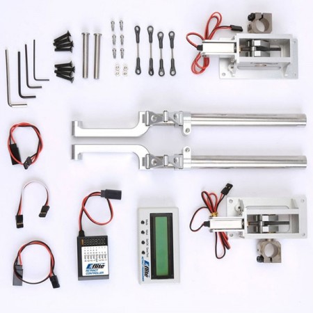 E-flite 50-60cc 90-Degree Main Retract, fits Hangar-9 P-51 EFL G700