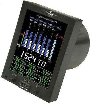 EDM-700 to an EDM-730 Indicator Only Upgrade Jpi EDM700-UPG