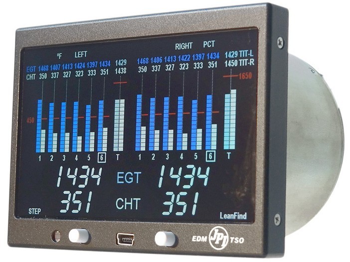 EDM-760 to an EDM-790 Indicator Only Upgrade Jpi EDM760-UPG