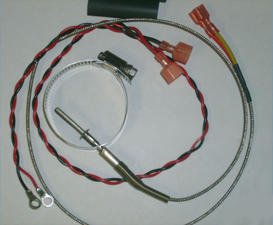 EGT Probe, K 1 5/8 inch - 2 1/2 inch Hoseclamp UMA 2B20