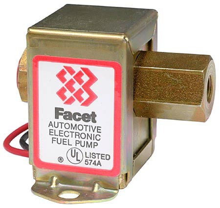 Electric Fuel Pump 14V, Experimental Use Only Fct 40106
