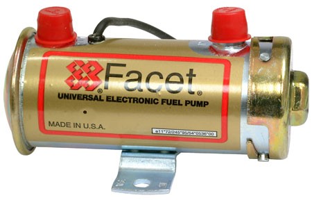 Electric Fuel Pump 28V, Experimental Use Only Fct 476088