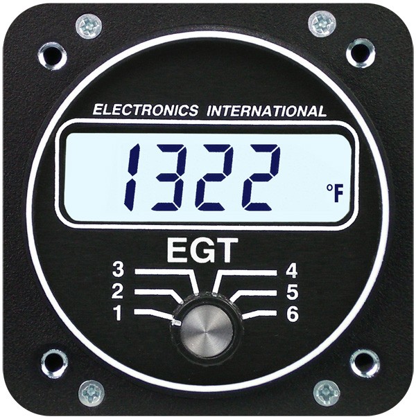 ELECTRONICS INTERNATIONAL E-6 SIX CHANNEL EGT E-6