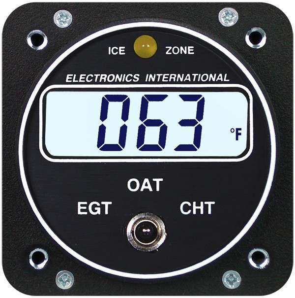 ELECTRONICS INTERNATIONAL EAC-1 ONE CHANNEL EGT/OAT/CHT EAC-1