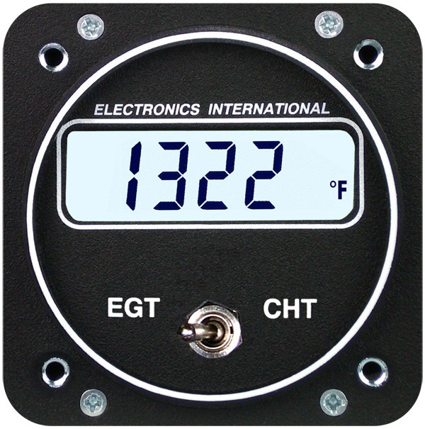 ELECTRONICS INTERNATIONAL EC-1 SINGLE CHANNEL EGT/CHT EC-1