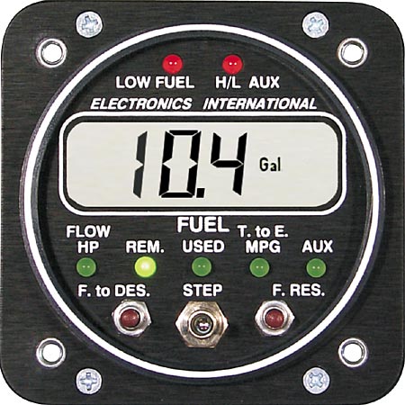 Electronics International FP-5L Fuel Flow/Horsepower, Instrument Only EI FP5L