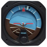 FALCON GAUGE VACUUM ATTITUDE GYRO WITH 8 DEGREE TILT GH02V-3A