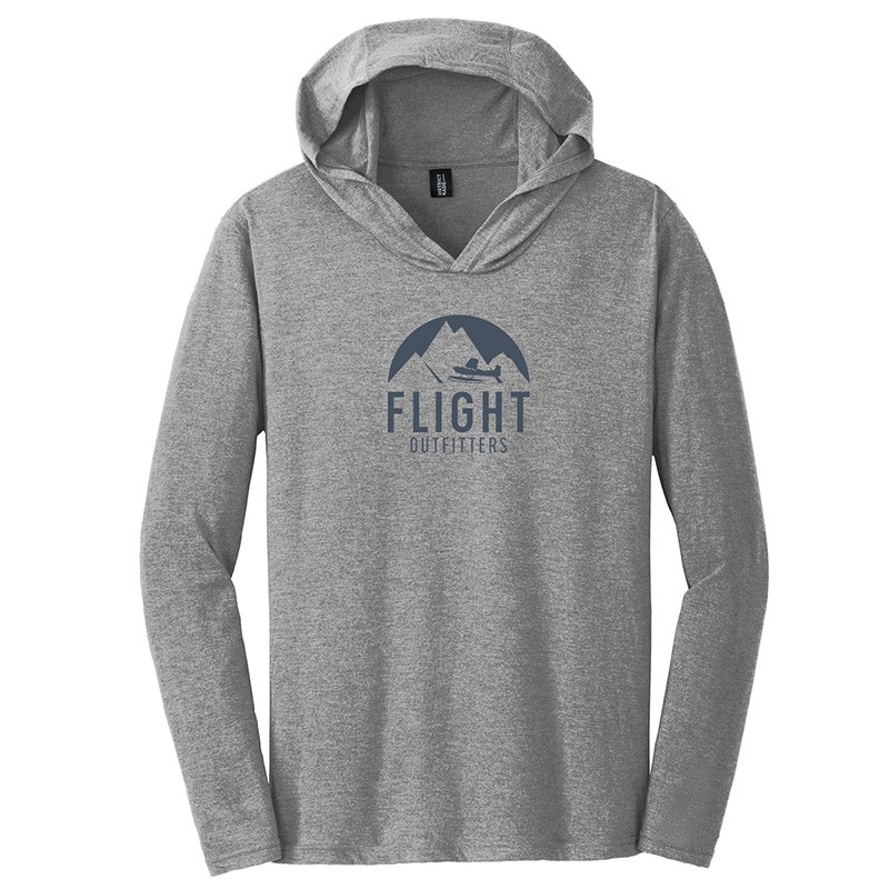 FLIGHT OUTFITTERS LIGHTWEIGHT HOODIE- SMALL FO-LSH107-GY-S