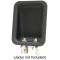 Flush Mount Jack Housing, Black FT FMS08-4