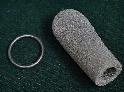 Foam Push On Microphone Muff, for M4, Fits Most David Clark Headsets DC 40062G-01