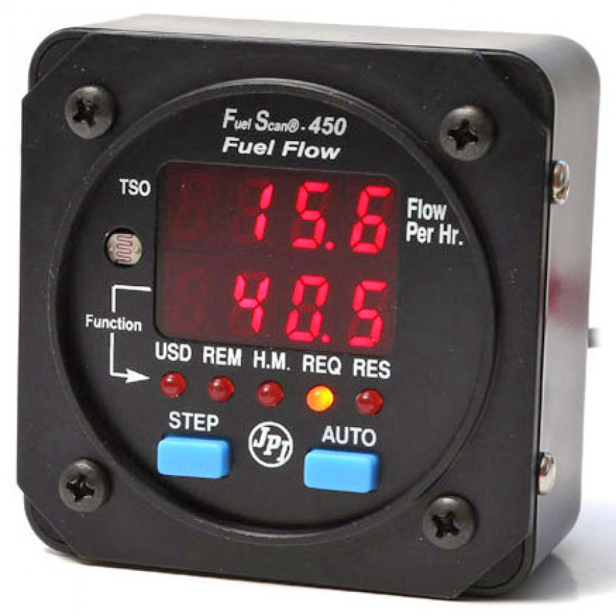 FS-450 Fuel Flow, Gravity flow (No fuel Pump), from JP Instruments,