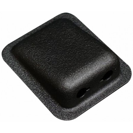 Jack Housing, Mic+ Phone Black FT 08-1