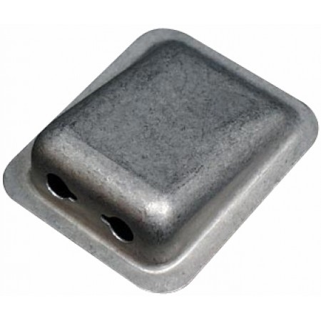 Jack Housing, Mic+ Phone Aluminum FT 08-3