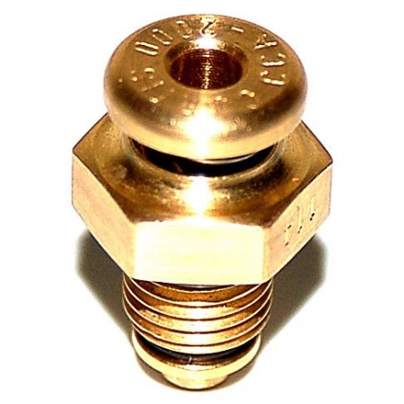 Fuel Drain Valve, 3/8-24 UNF CCA 2000