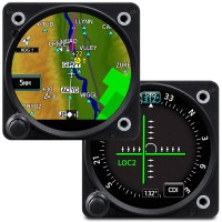 Gi 275 Cdi or Mfd 3-1/8 Glass Flight Instrument Gmn 010-02325-00 Gi 275 Cdi or Mfd 3-1/8 Glass Flight Instrument Gmn 010-02325-00