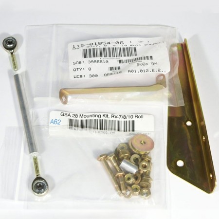 Gsa 28 Servo Install Kit, Generic RV-7/8/10 Roll Gmn 011-02952-12 Gsa 28 Servo Install Kit, Generic RV-7/8/10 Roll Gmn 011-02952-12