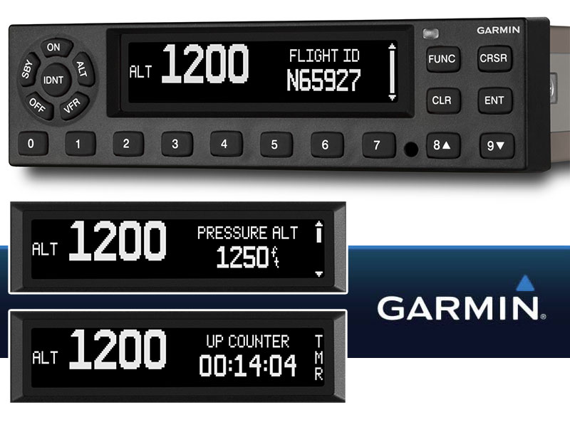 Garmin Gtx 335 1090-MHz ADS-B Out Transponder Gmn 010-01214-01 Experimental Only