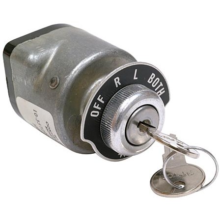 Ignition Switch, Right/Left/Both Mags, Includes 2 Keys BDX 10-357290-1