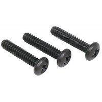 Instrument Screw, 8-32 x 5/8 inch, Round Head Black Oxide on Brass AN 515B8R10