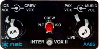 InterVOX II Intercom System, 2-6 Place Nat AA85-001