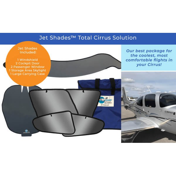 JET SHADES TOTAL SOLUTIONS FOR CIRRUS AIRCRAFT CR2022-TH