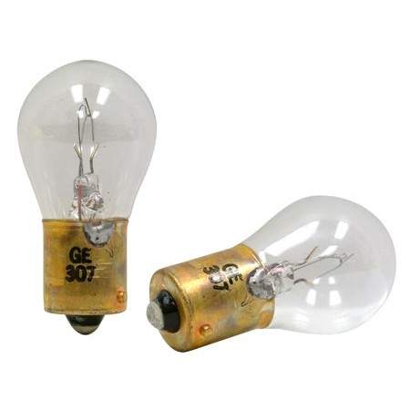 Light Bulb, 28volt/ 21cp Single Contact Bayonet GE 307