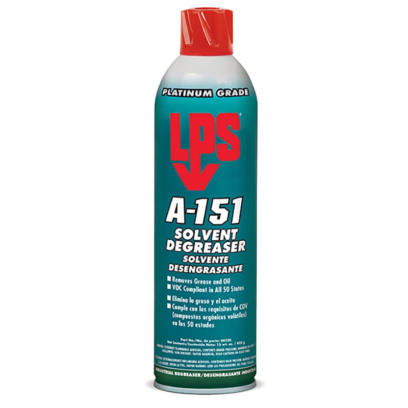 LPS A-151 SOLVENT DEGREASER 15OZ 04320 04320