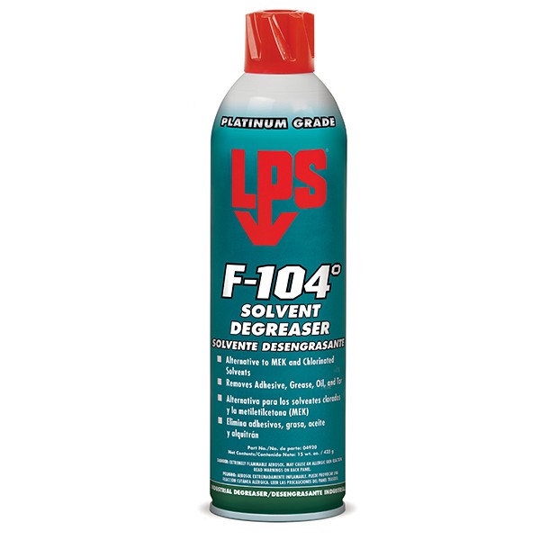 LPS F-104 DEGREE SOLVENT DEGREASER - 12 OZ 04920