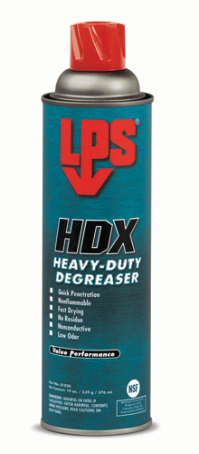 LPS HDX HEAVY-DUTY DEGREASER 19 OZ AEROSOL 01020