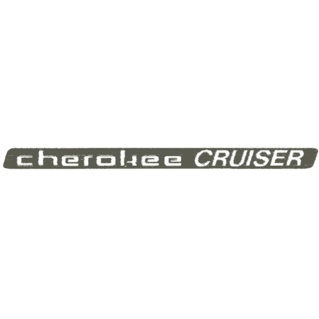 Cherokee Cruiser Decal Mdy PL-208 Cherokee Cruiser Decal Mdy PL-208
