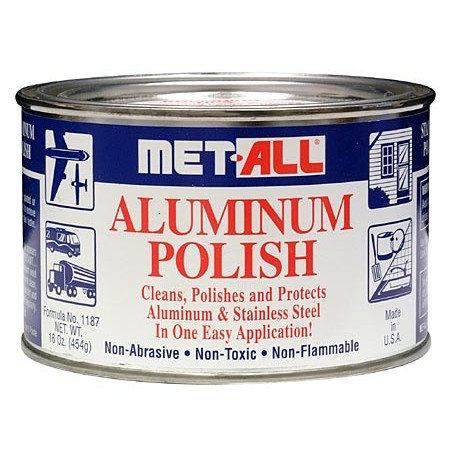Met-All Aluminum Polish, 1lb Can MET TC10