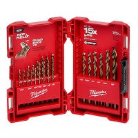 MILWAUKEE 23PC RED HELIX COBALT DRILL BIT SET 48-89-2338 48-89-2338