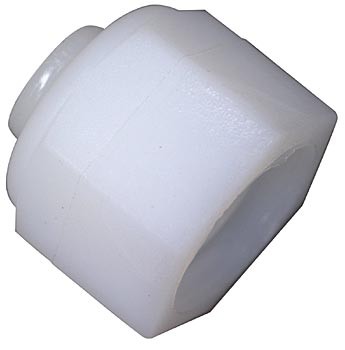 Nut and Sleeve Assy for Poly Tube Fittings , 1/4 inch Ie 261N-04