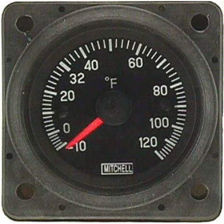 OAT Electric Gauge, 2 1/4 inch, -10?F to +120?F MIT D1-211-5132