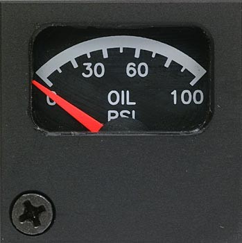 Oil Pressure Gauge, 1 1/2 inch  0-100 psi PMA Mit D1-211-6090