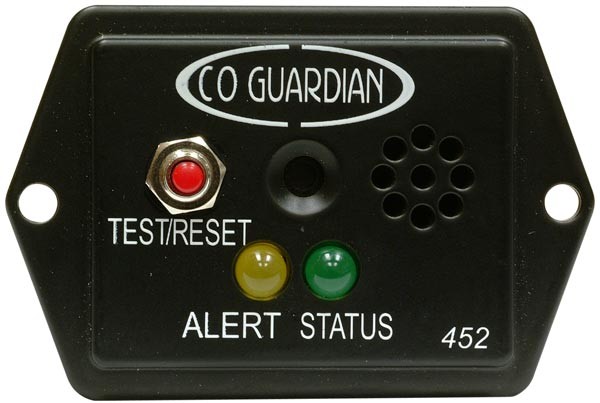 Panel Mount Co Detector, 14/28V Tso/Stc Co 452-101-011