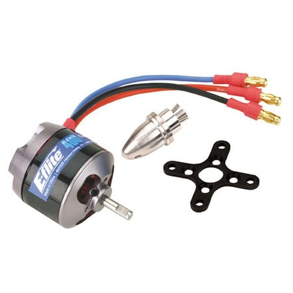 Park 400 Brushless Outrunner Motor with Adapter Ring & Pinion Efl M1300