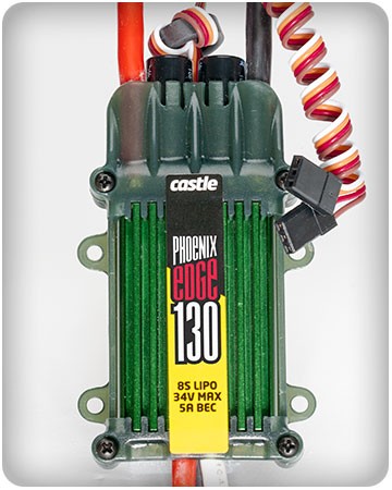 Phoenix Edge 130, 32V 130-Amp Esc with 5-Amp Bec Cse PHXEDGE130